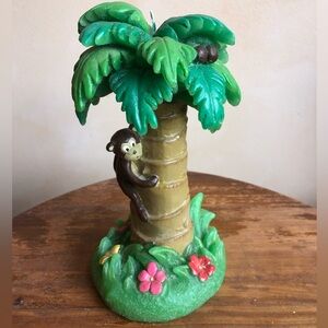 Monkey and Palm Tree Candle
